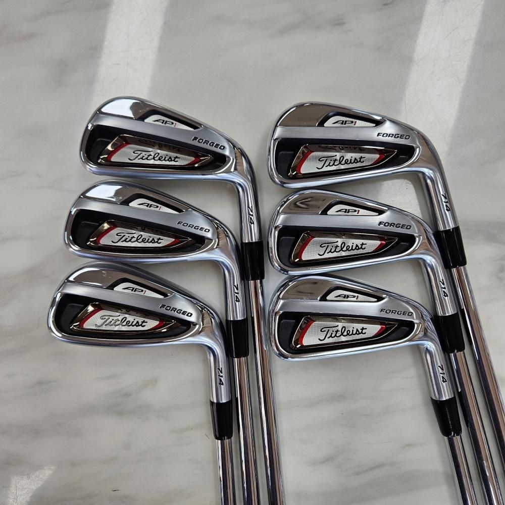 [중고] 타이틀리스트 정품 714 AP1 경량스틸 MODUS3 TOUR120 R 중고6아이언.4-9