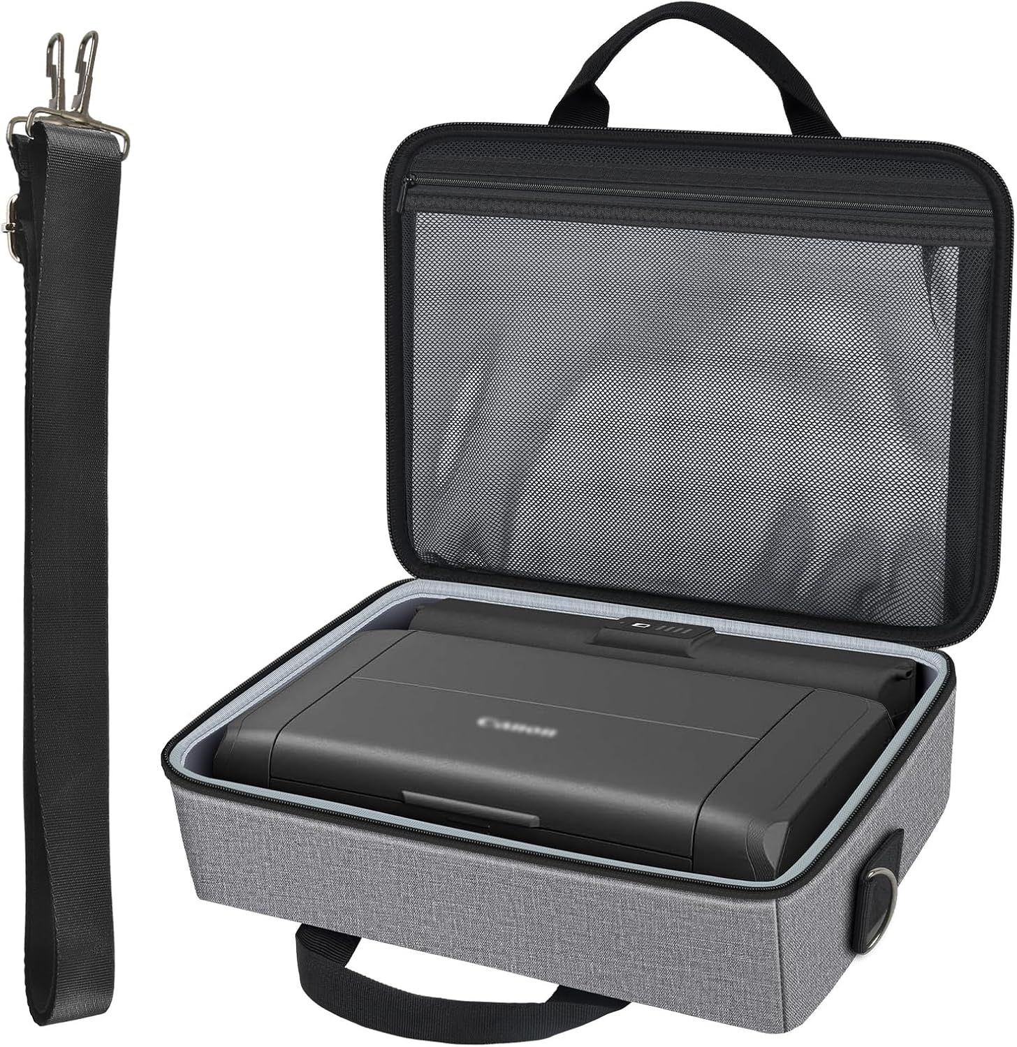 캐논 PIXMA TR150/iP110 프린터와 호환되는 무선 모바일 프린터 케이스, 충전기, 잉크 카트리지, 배터리 및