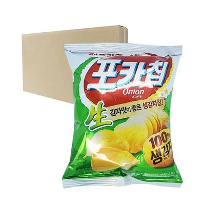 오리온 미니스낵 포카칩 어니언 30g 30입 한박스 감자과자 미니과자