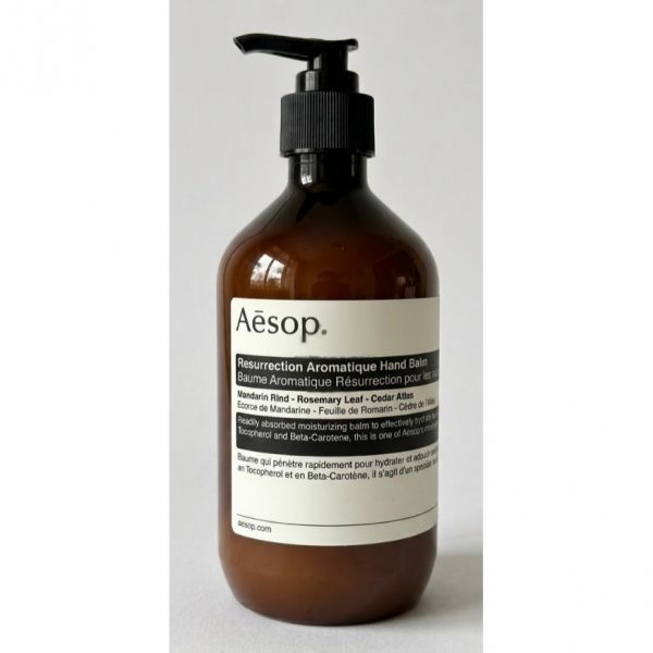 이솝 레저렉션 아로마틱 핸드 밤 500ml 대용량 시그니처 보습핸드케어