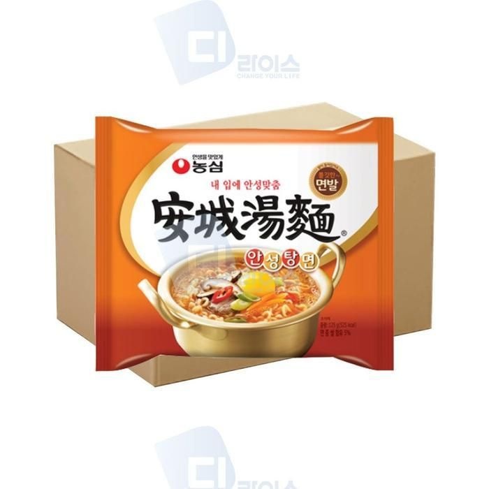 [룽스_6817]농심 안성탕면 해장라면 40봉 탱탱한면발