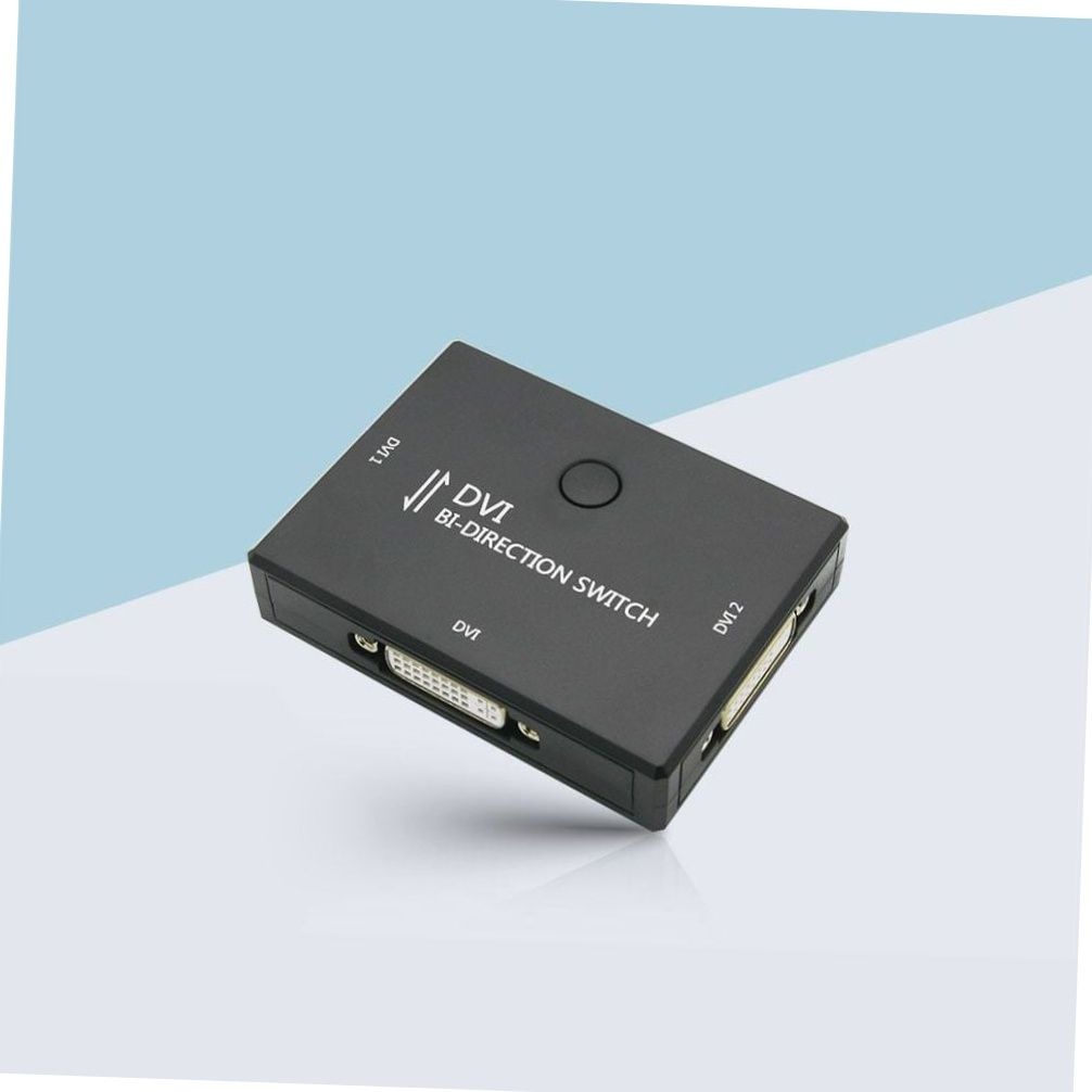 dvi 양방향 스위치 1대2 2대1 셀렉터 모니터 공유 컴퓨터연결 듀얼pc dvi공유기