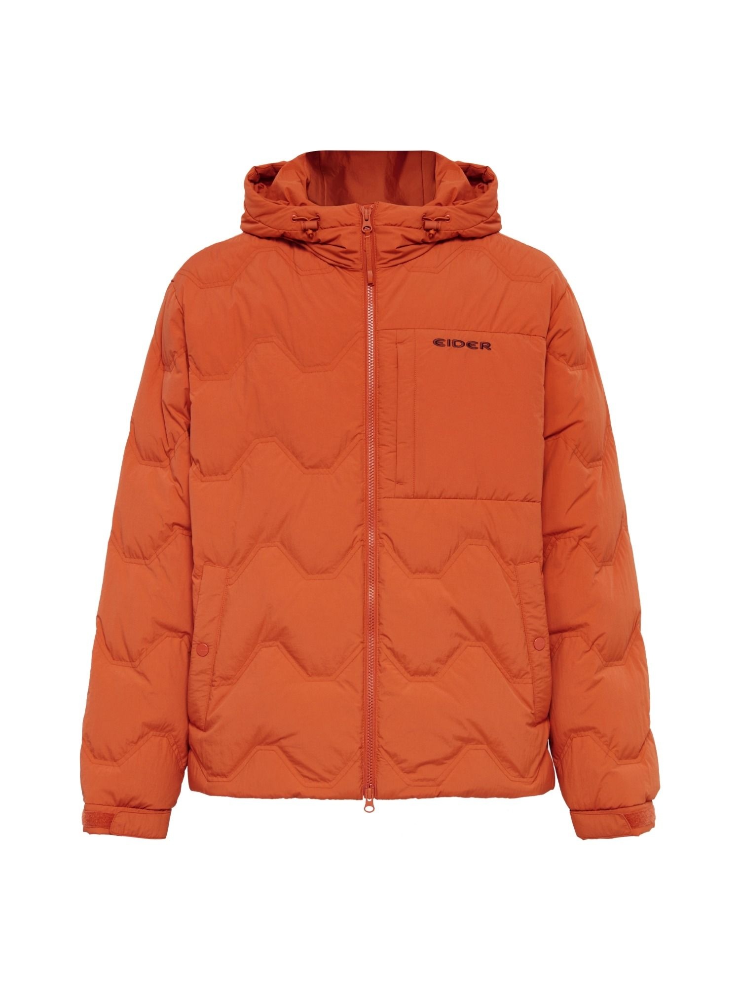 아이더 DMW25553O5 THERMOLOCK (써 ) 남성 슬림 후디 블렌드 다운 자켓_Burnt Orange 5347181