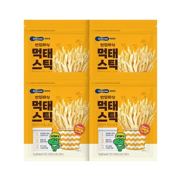 한입바삭 먹태스틱 4봉