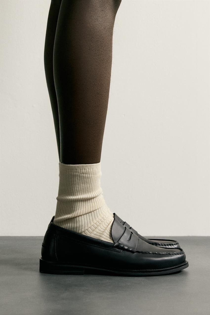 ZARA ZARA 자라 페니 포멀 로퍼 - 블랙 2645720800 GRA691 XSX782