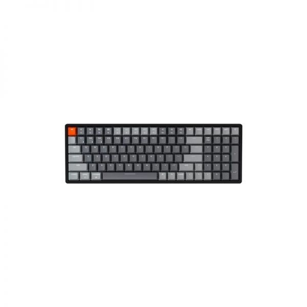 [해외] Keychron 키크론 K4 무선 블루투스 USB 유선 게이밍 기계식 키보드 컴팩트 100키 RGB LED 백라이트 Gateron Brown 스위치 N Key