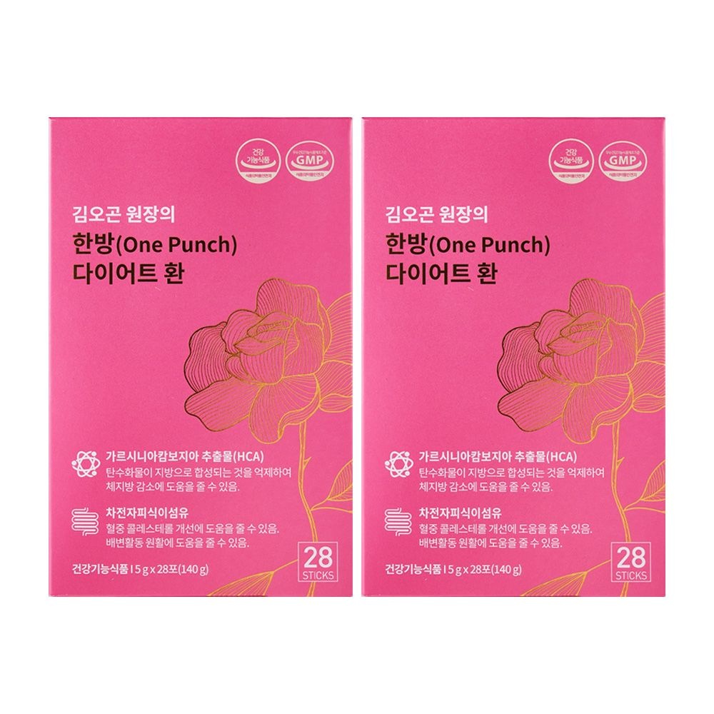 김오곤원장의 한방(OnePunch) 다이어트 환 2박스(56포)
