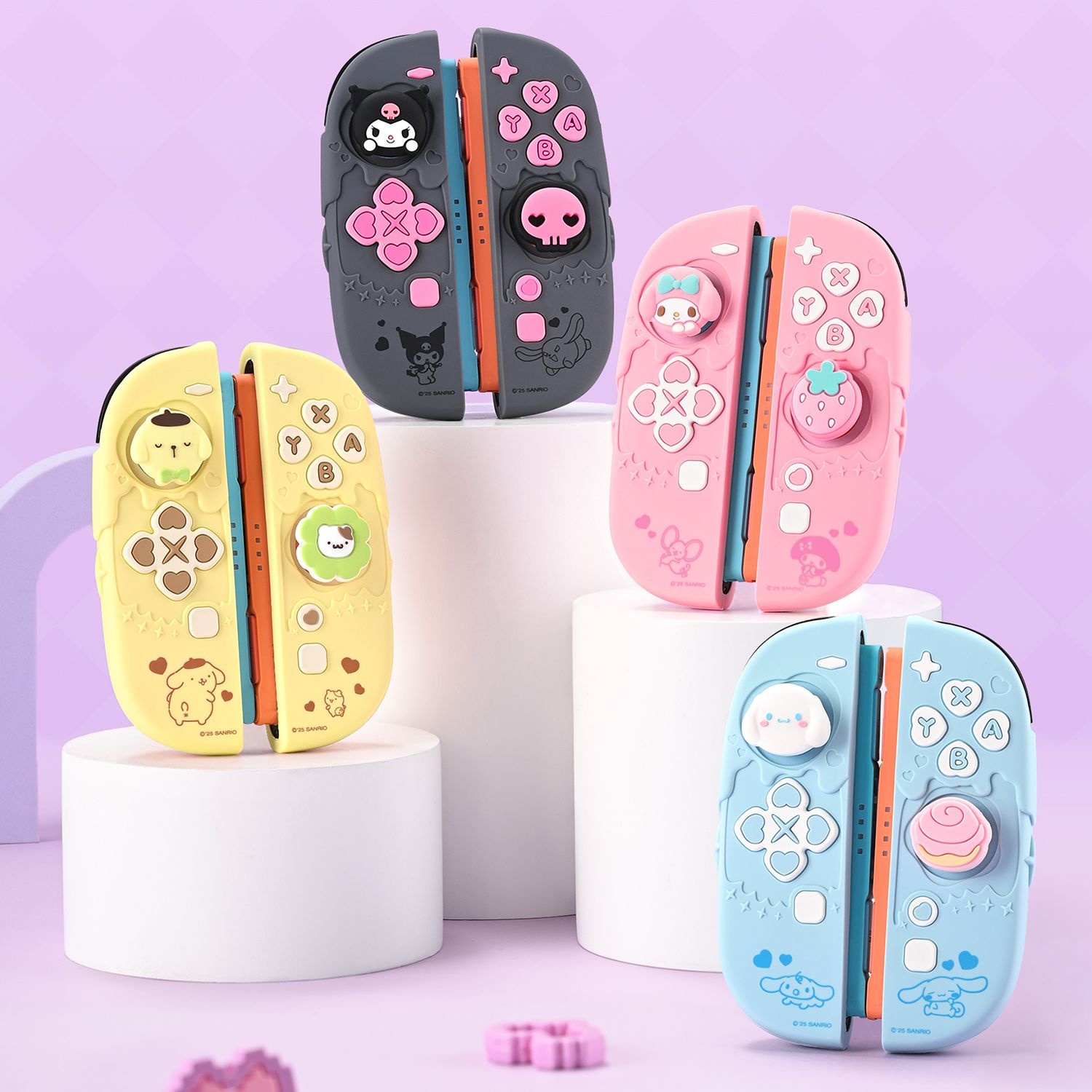 Geekshare 긱쉐어 닌텐도 스위치2 Sanrio 산리오 조이콘 실리콘 보호 그립커버