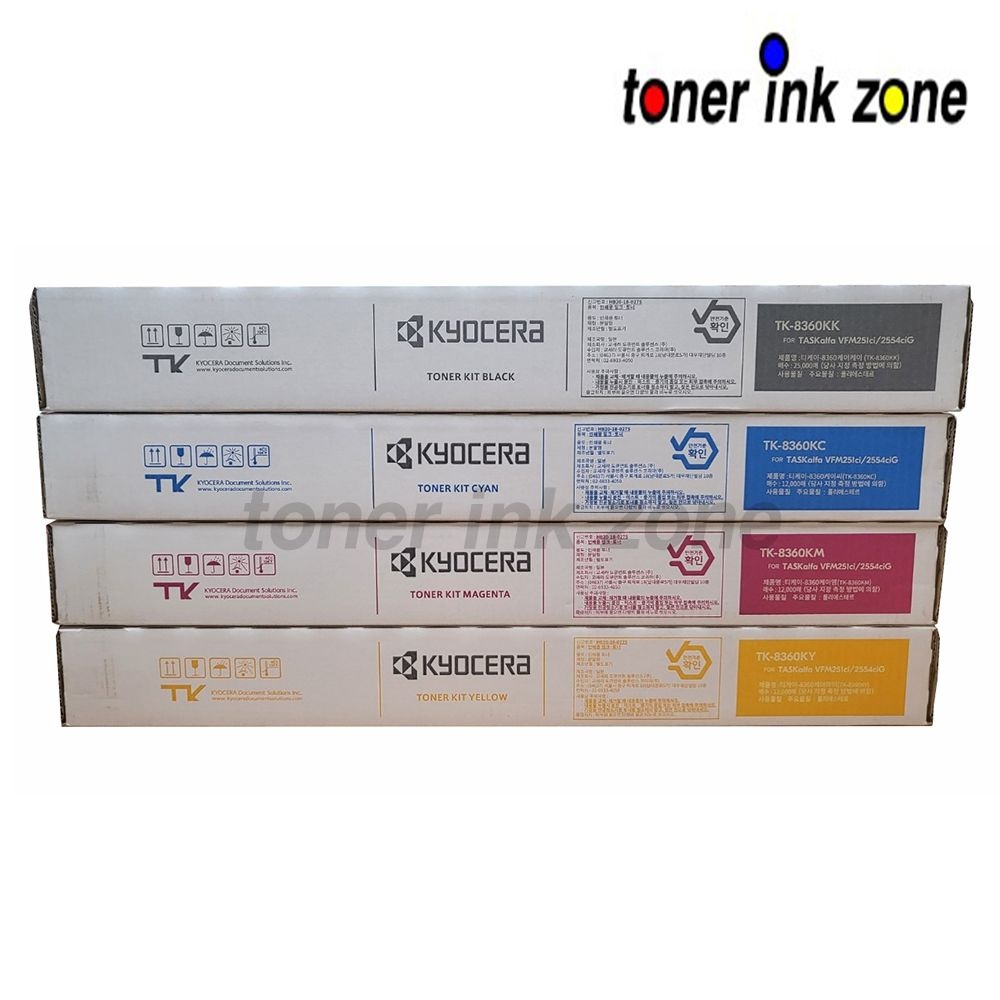 교세라 TK-8360K 정품토너 TASKalfa - VFM251ci / 2554ciG