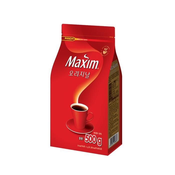 동서 맥심 오리지날 리필 커피 500g x 12개/블랙