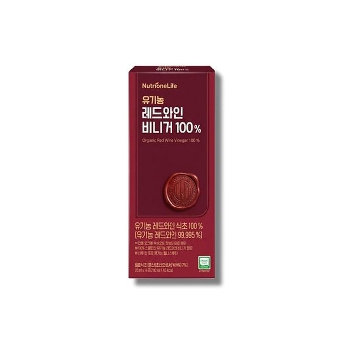 [보리담다] 뉴트리원 레드와인 비니거 100% 20ml x 14포 1개