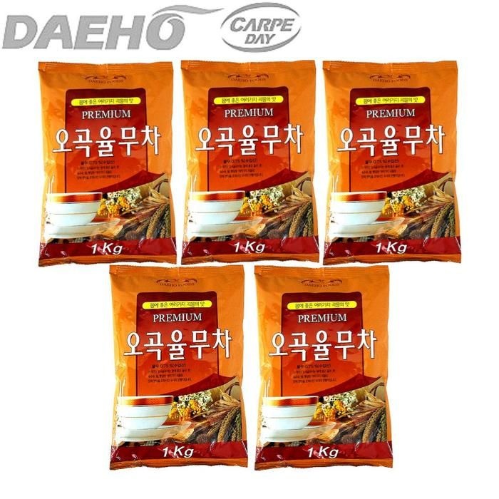 [대호식품] 대호 프리미엄 오곡율무차 1kg x 5개 / 자판기용 율무차