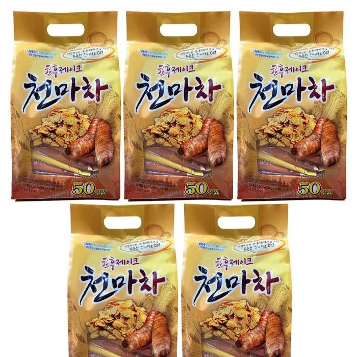 [동일에프앤티] 동일 콘후레이크 천마차 50T x 5개 / 콘플레이크 천마차