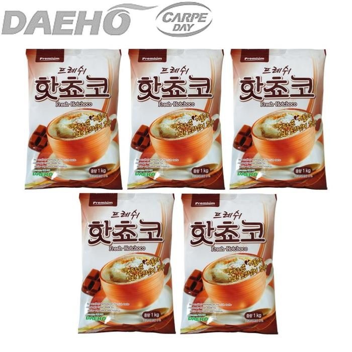 [대호식품] 대호 프리미엄 후레쉬 핫쵸코 1kg x 5개 / 자판기용 코코아차 핫초코