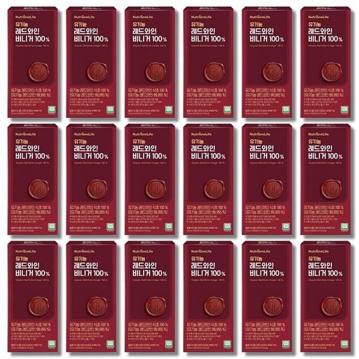 [영양친구] 뉴트리원 레드와인 비니거 100% 20ml x 14포 18박스