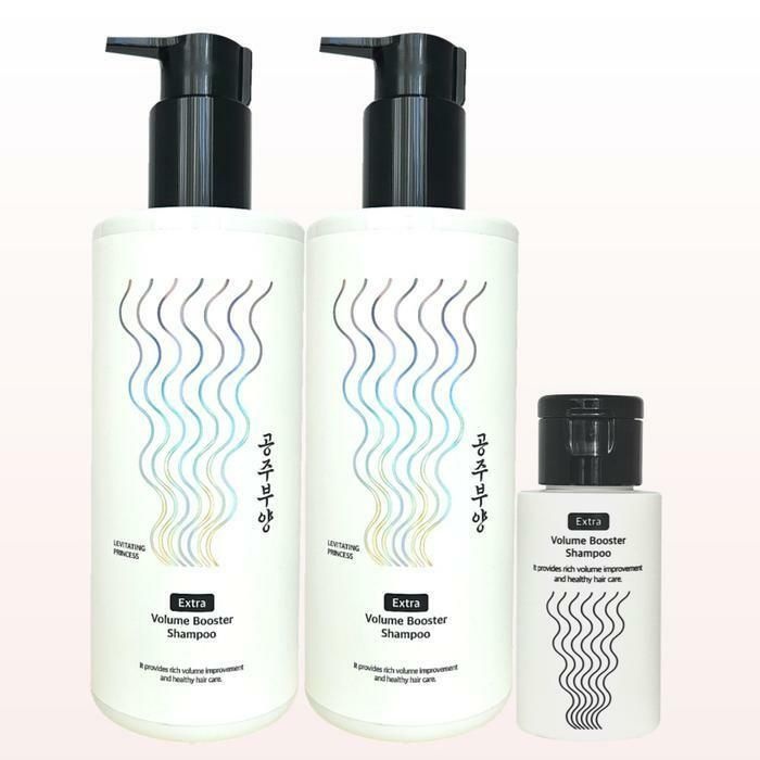 (현대Hmall) 가히 공주부양 공중부양 샴푸 볼륨부스터 샴푸 500ml 2개+30ml 1개