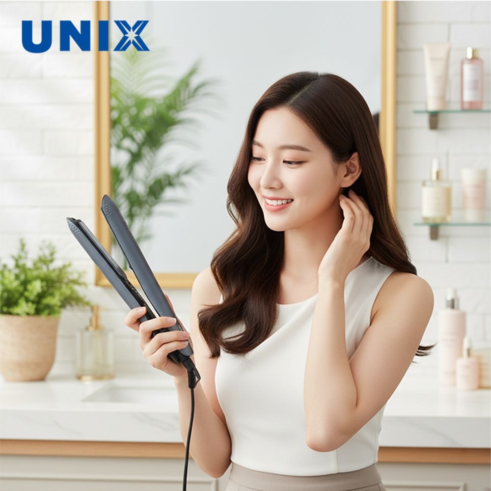 [추가쿠폰+L포인트적립] 유닉스 세라믹 코팅 헤어 고데기 매직기 UCI-B2942