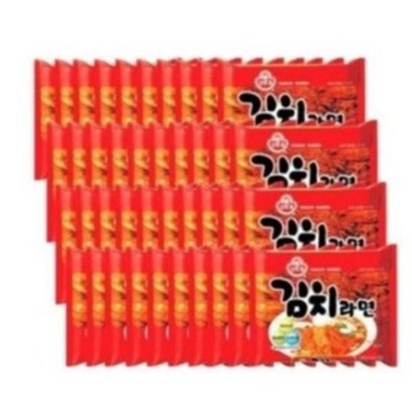 오뚜기 김치라면 120g 40입