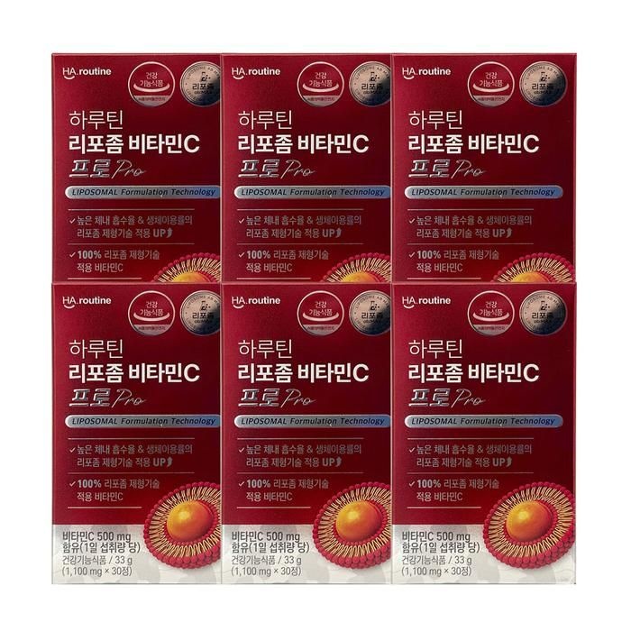 [하루틴] 하루틴 리포좀비타민C프로 6개월분dn
