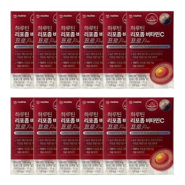[하루틴] 하루틴 리포좀비타민C프로 12개월분dn