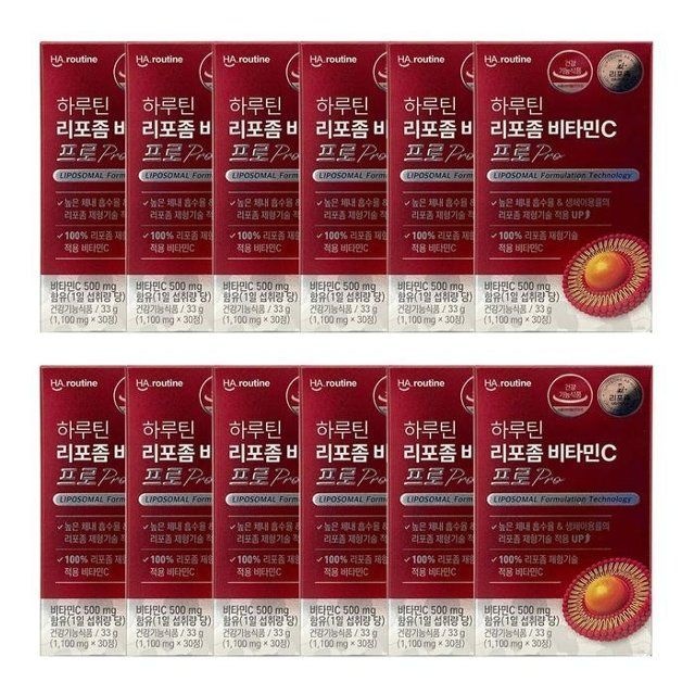 [하루틴] 하루틴 리포좀비타민C프로 12개월분dn