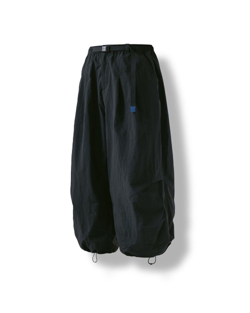 앵글런 Nylon Tuck Belt String Balloon Pants - Black P0000EXQ