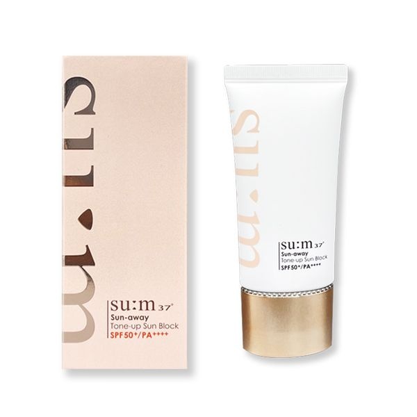 숨37도 선 어웨이 톤업 선블럭 50ml