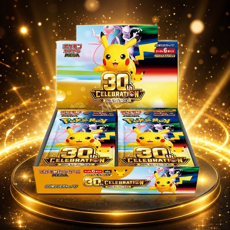 (26년 9월) 포켓몬 카드 게임 MEGA 확장팩 30주년 셀레브레이션 박스 미개봉