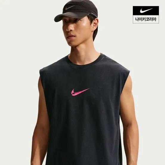 [나이키 공식파트너] 남성 민소매 티셔츠 IM6145-011