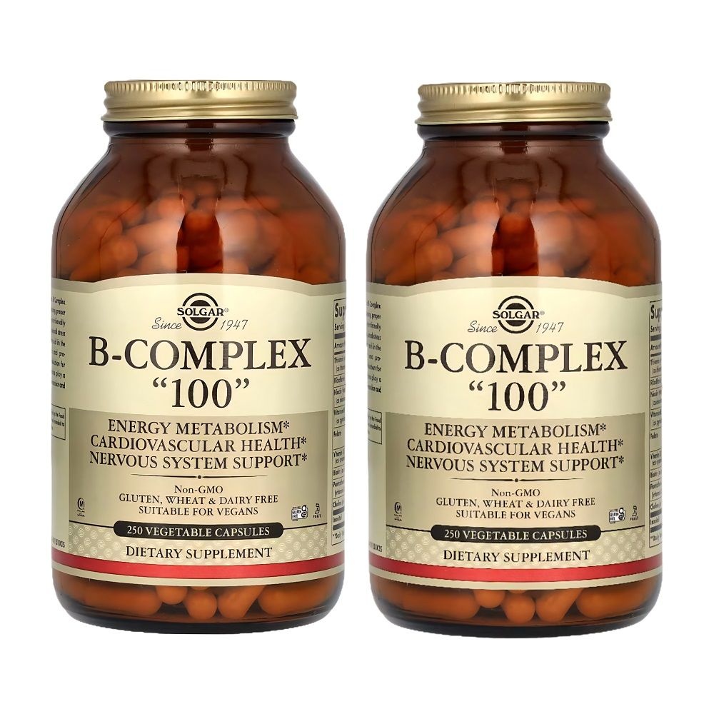 솔가 비타민B 컴플렉스 B-복합체 100 B-complex 250베지캡슐 X 2통 미국직구