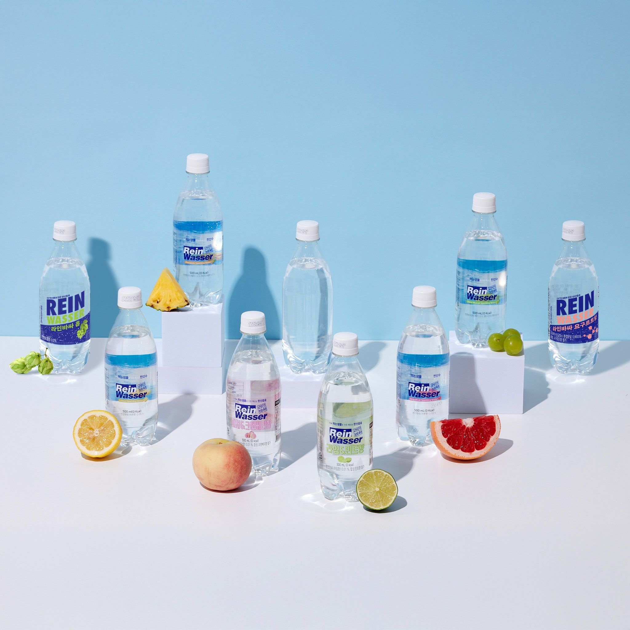 라인바싸 탄산수 플레인 500ml pet 20개(1box)