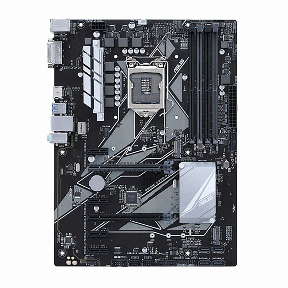 ASUS PRIME Z370-P ATX 1151v2 소켓 8세대 9세대 메인보드 백패널 포함