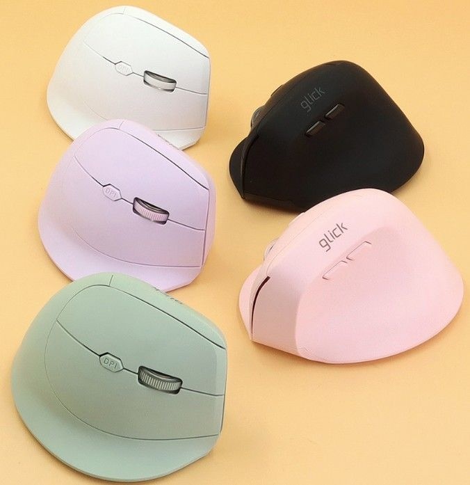 [온누리상품] 지클릭커 OFFICEPRO ERGO OP70 버티컬 무소음 인체공학 블루투스 무선 마우스