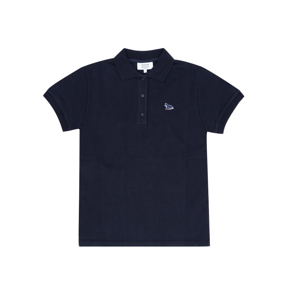메종키츠네 MW00202KP0001 0413 베이비 폭스 패치 폴로 여성 반팔티