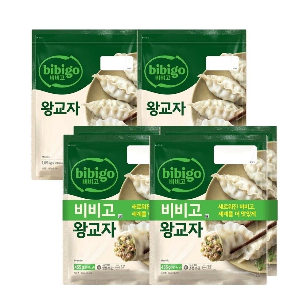 CJ제일제당 비비고 왕교자 1.05kg x2개 + 왕교자 455g x4개