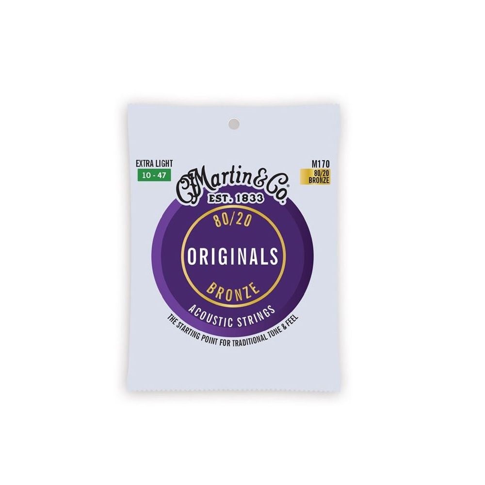 마틴 M170 / Martin M170 Original 80/20 Bronze Extra Light 어쿠스틱 스트링/기타줄