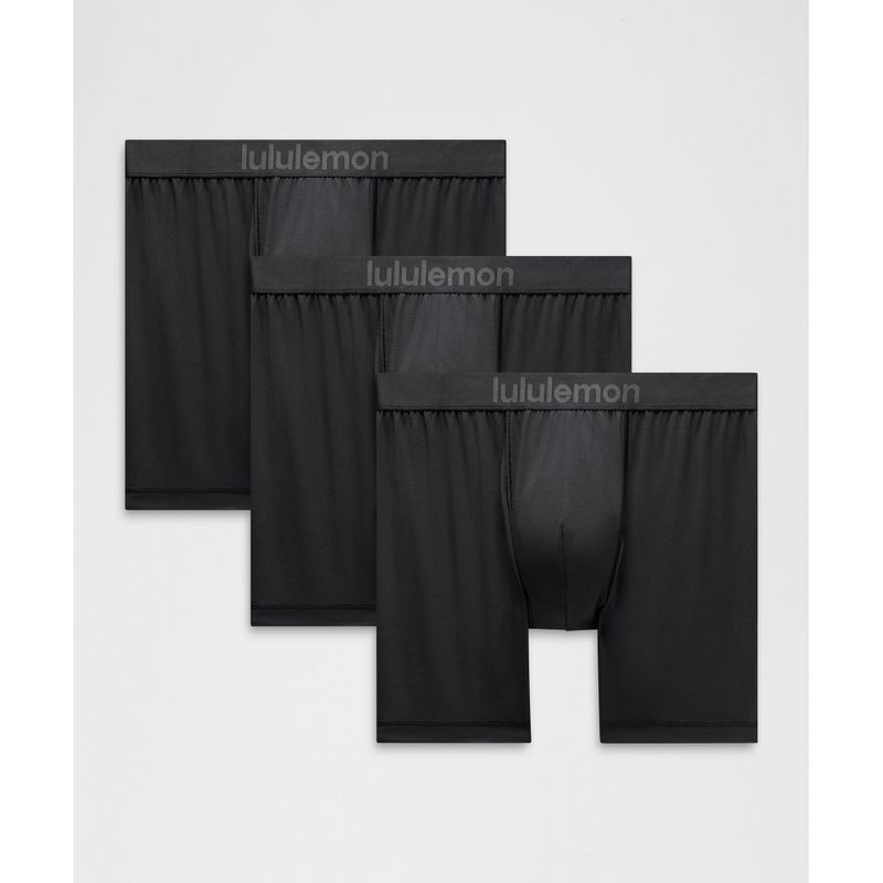 LULULEMON 올웨이즈 인 모션 박서 브리프 5inch *3팩 BLK BLK BLK