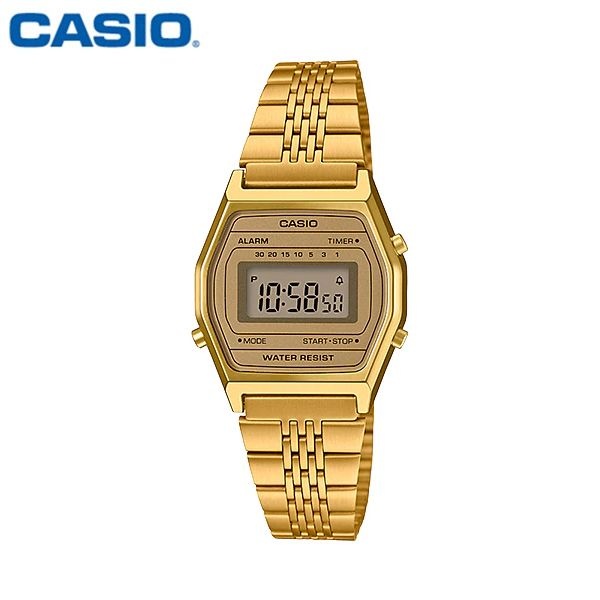 카시오 시계 LA690WGA-9D 금장 여성용 손목시계 메탈밴드 전자시계 LA-690WGA-9D CASIO 정품