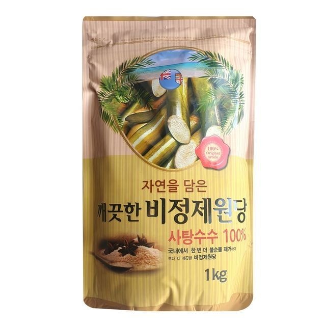 천연 비정제원당 1kgx12개입 설탕