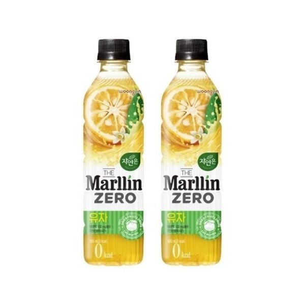 웅진 자연은 더말린 제로 유자 500ml 10페트