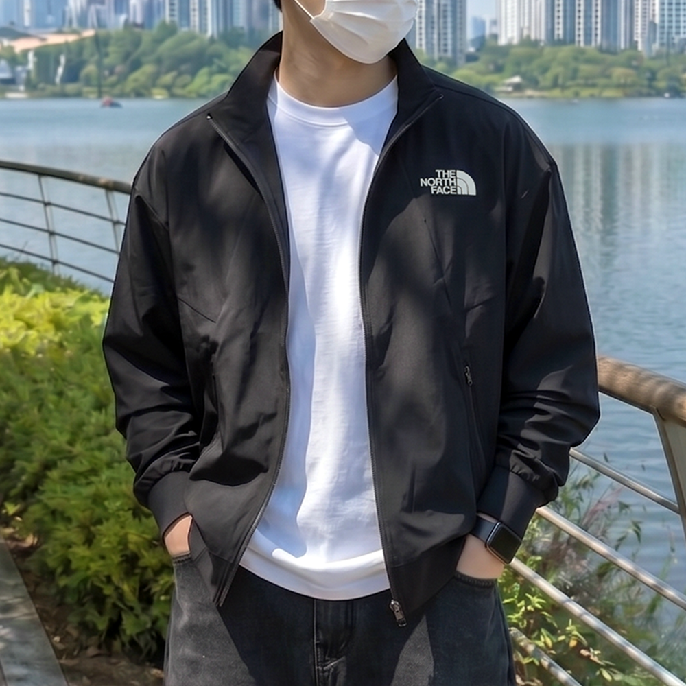 노스페이스 올트레인 자켓 노페 경량 바람막이 져지 점퍼