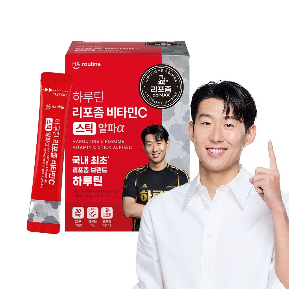 [하루틴] 리포좀 비타민C 스틱 알파α 30포, 1개