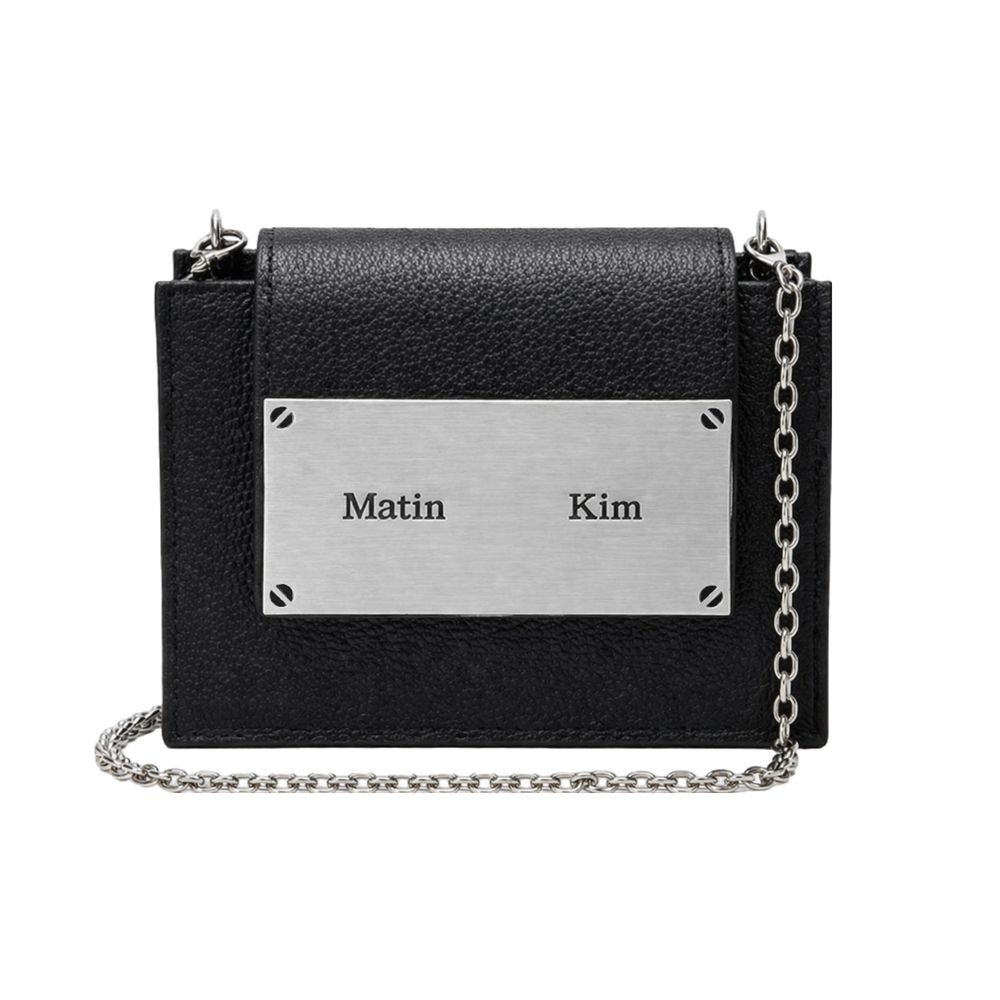 아코디언 체인 미니 백 블랙 MK2400BG730M