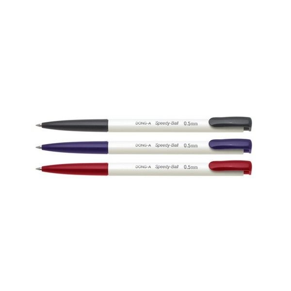 동아 스피디볼 흑색 0.5mm 24EA