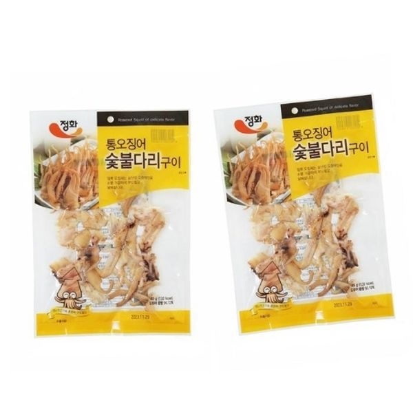 정화 통오징어숯불다리구이 45g x 5봉