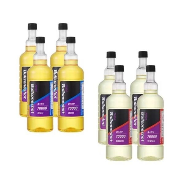 불스원 불스원샷 7만km 500ml 사계절 온팩 4개입 (휘발유 or...