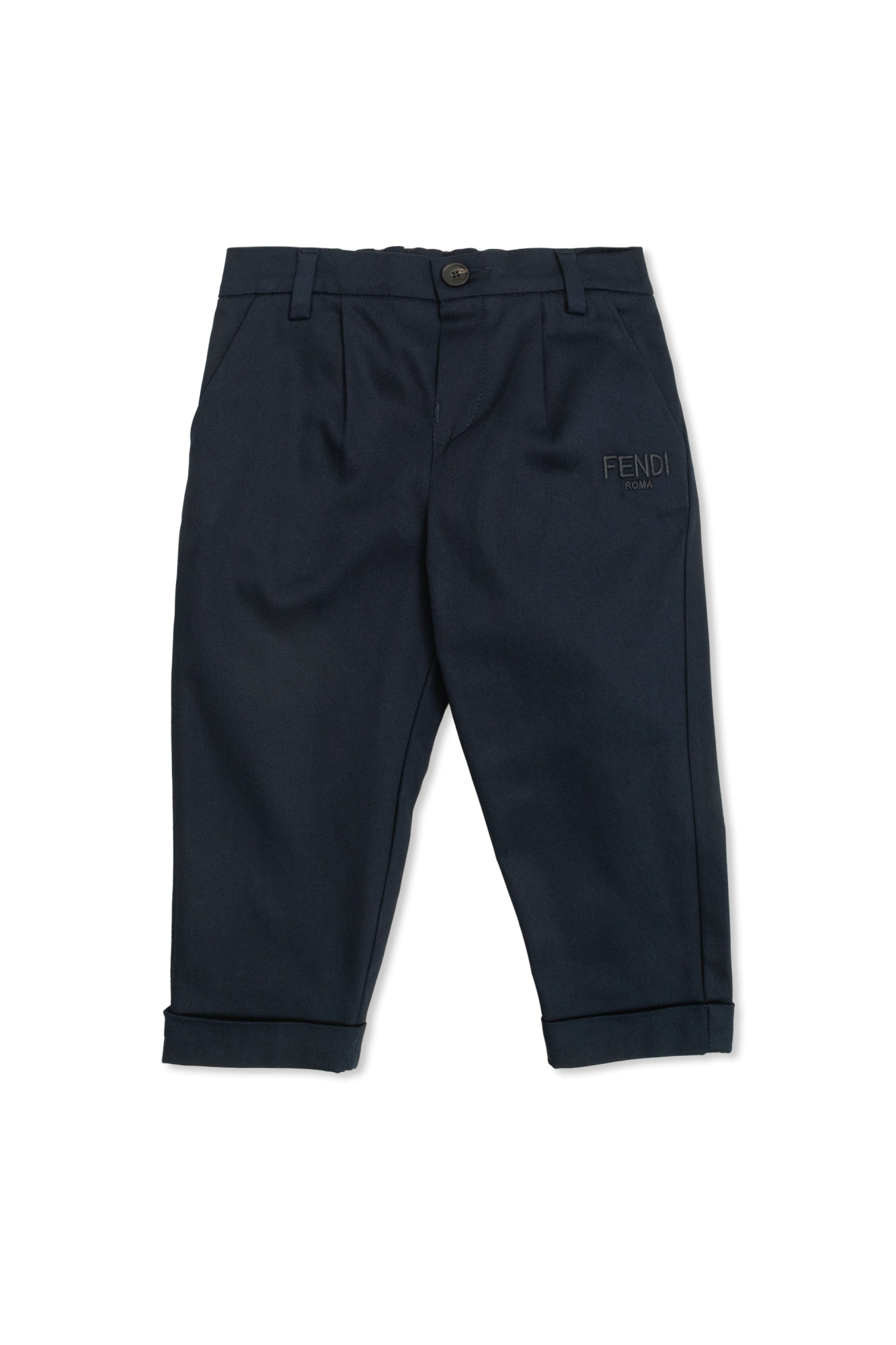 펜디 키즈 26SS 펜디 Trousers with 로고 BMF271AS5YF0QG0