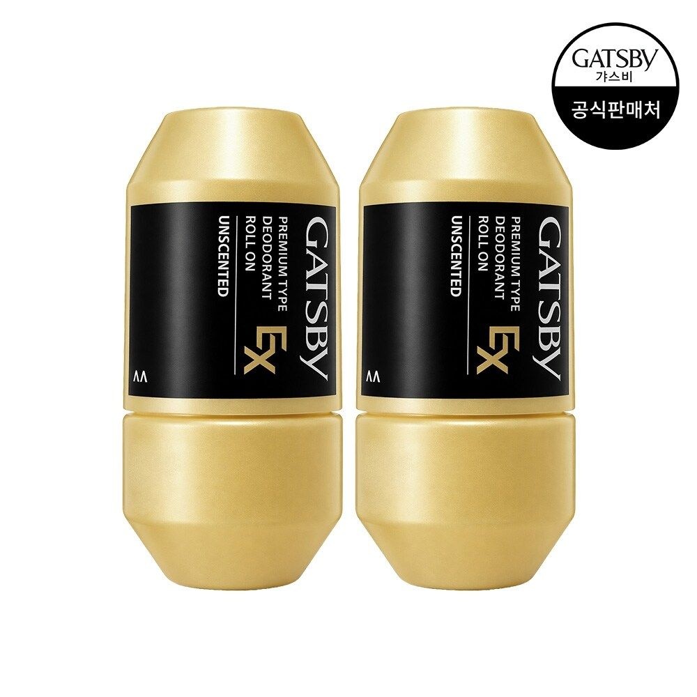 갸스비 프리미엄 타입 데오도란트 롤온 EX 무향 60ml 2개