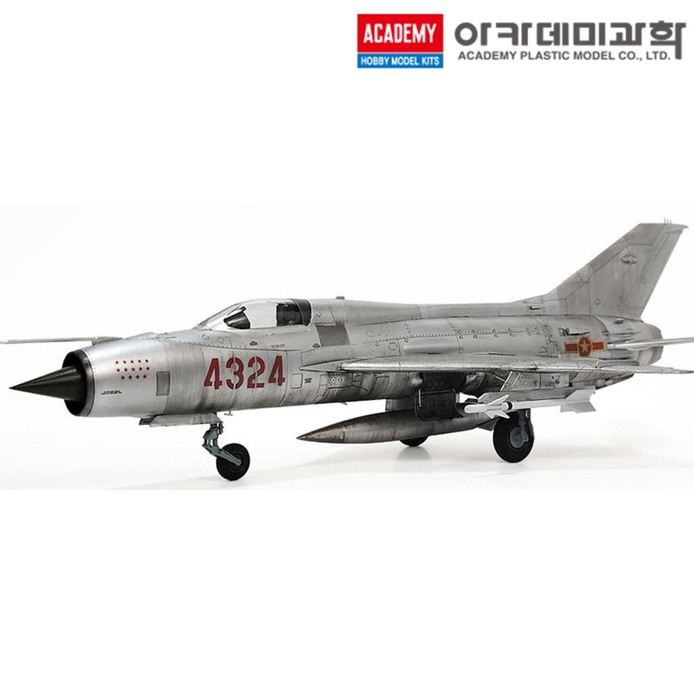 [오늘출발] 아카데미과학 1/48 러시아 공군 MiG-21PF 피쉬베드-D 12320 전투기 비행기 프라모델 아카데미과학