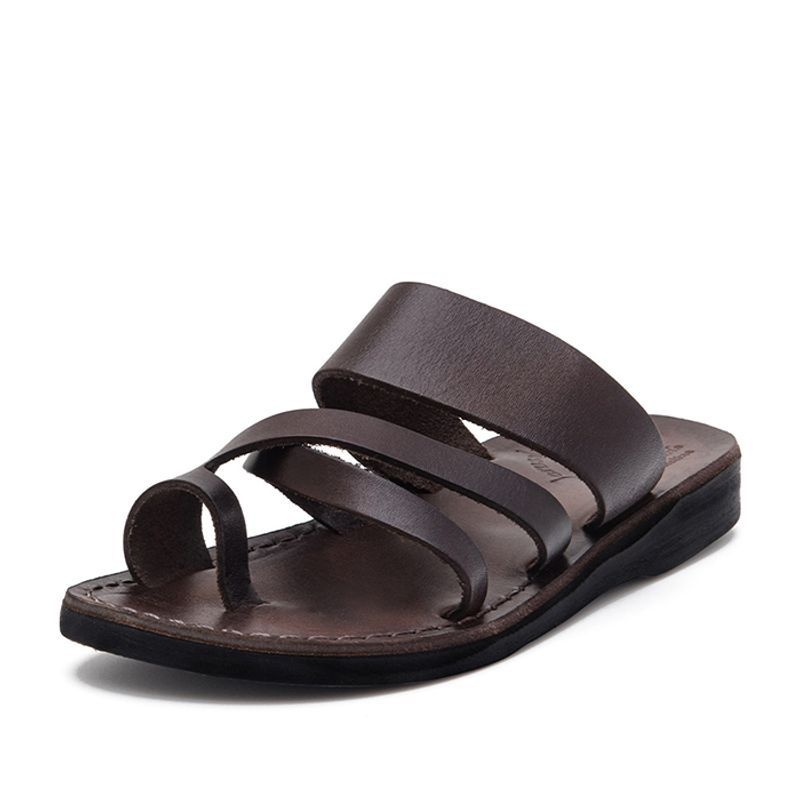 JERUSALEM SANDALS JERUSALEM SANDALS 8 THE GOOD SHEPHERD_BROWN (더 굿 셰퍼드) 324325